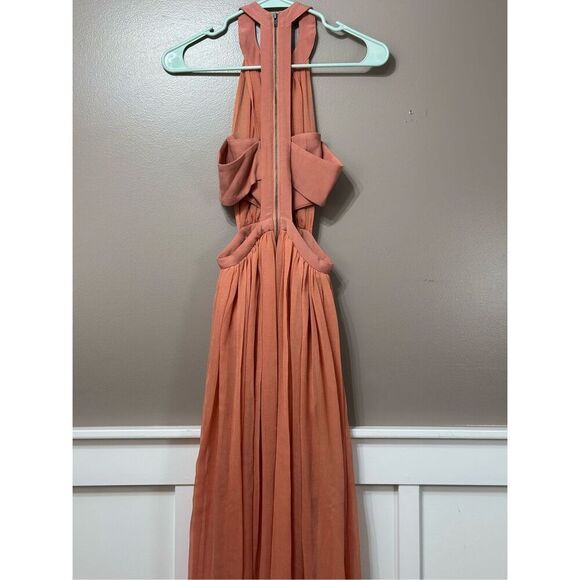 The JETSET DIARIES Revovle Carla Maxi Cut Out Detailing Lined Dress Women's XS - Picture 9 of 12